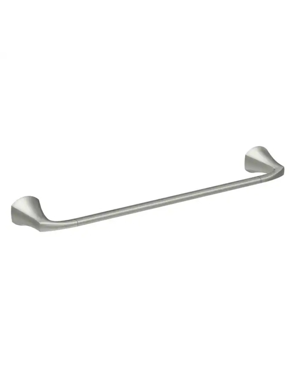 Moen Lindor 24-inch Towel Bar in Brushed Nickel Spot-Free Finish